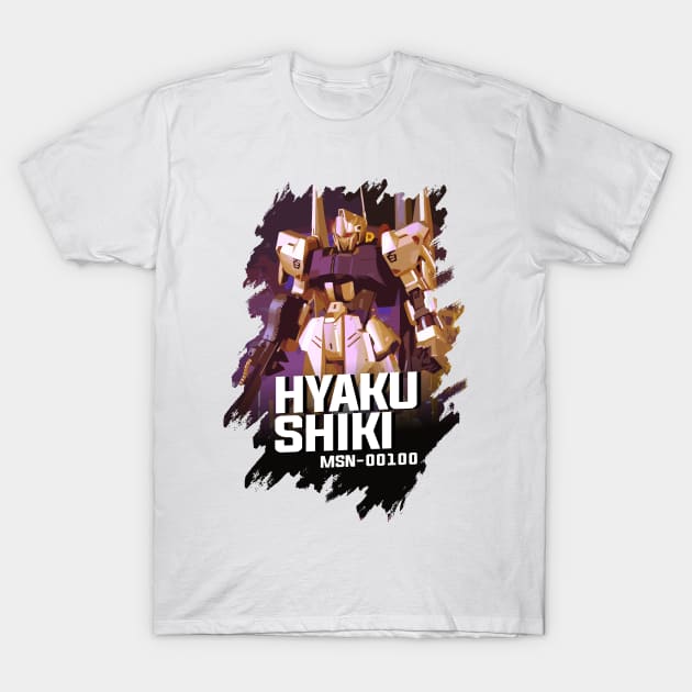 HYAKU SHIKI LAS VEGAS T-Shirt by sabart_gunpla